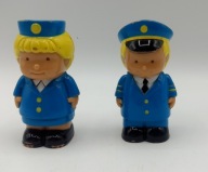 2 figurki, DWA stare klocki, PILOTKA I PILOT !