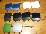 OPEL CORSA E ZAŚLEPKA HAKA ZDERZAK TYŁ 13399548