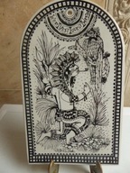 Rosenthal WIINBLAD Zachód płaskorzeźba