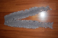 szal, szalik damski Bolero, popiel ok. 2m długi