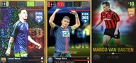 Karty Panini Limited Fifa 365 MESSI SILVA + Legend