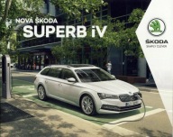 Skoda Superb iV prospekt model 2020 Czechy