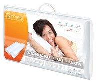 PODUSZKA ORTOPEDYCZNA DO SPANIA PROFILOWANA Z WYCIĘCIEM PIANKA MEMORY QMED