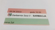 SARMACJA Będzin - SZCZAKOWIANKA II 26.04.03