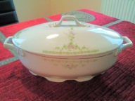 SERWIS OBIADOWY F.Kaestner WAZA FIOŁKI 1900-1920 rok (4)