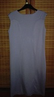szara, prosta sukienka rozm.42/44