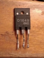 2SD1649 TOP3F NPN 800V 2,5A 50W tanio-sprawdzony !