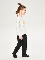 RESERVED czarne spodnie falbanka falbankami r 122