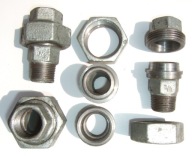 ŚRUBUNEK OCYNKOWANY 3/4 Cala 20 ŻELIWO OCYNK GW/GZ STOŻEK HYDRAULICZNY WODA