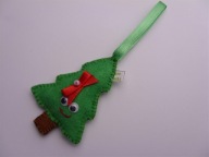 Zawieszka ZEZOWATA CHOINKA z filcu 1CH*