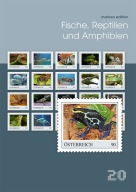 Austria 2019 Znaczki Ark ** ryby gady węże żółwie zwierzęta
