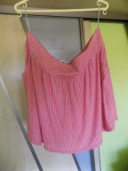 SPÓDNICA PRZEWIEWNA W PASKI Z KIESZENIAMI R2XL/3XL