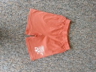 Spodenki dziecięce krótkie morelowe bawełna