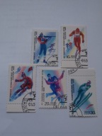 ZSRR - Olimpiada Calgary 1988 - Mi. 5788-92 kasowane