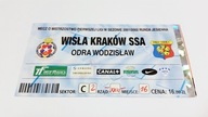 bilet WISŁA Kraków - ODRA Wodzisław 2001/2002