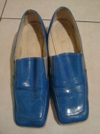 buty półbuty niebieskie damskie ROZ 36