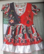 #cudna sukieneczka lat 5,super kroj