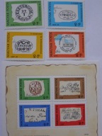 Węgry - Dzień Znaczka 1972 - Mi.2760-63 + bl.88 **