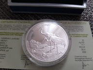 20 rubli 2004 Żurawie rodzinne unikat menniczy