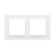 RAMKA PODWÓJNA SIMON 10 CR2/11 BIAŁY