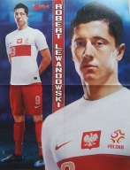 Plakat format XL - ROBERT LEWANDOWSKI / NEYMAR