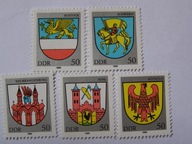 NRD - Herby miast - Mi. 2934-38 **