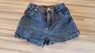 krótkie spodenki jeans roz. 98