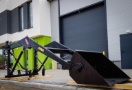 ŁADOWACZ CZOŁOWY TUR URSUS C-360 C-330 MF 255 235 na linke mechaniczny RATY