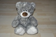 pluszak maskotka mięciutki cudny siedzący miś