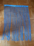 Firanka makaron niebieskiszer115wys150cm święta