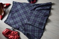 * GREY WOLF * SPÓDNICA W KRATKĘ ZŁOTA NITKA_40