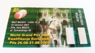 bilet siatkówka WORLD GRAND PRIX 2004 (Piła)