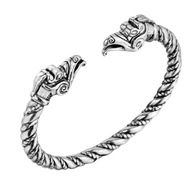 Bransoletka Smok Gryfon punk skull moto rock