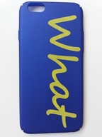 etui Iphone 6 6s napis what the fuck