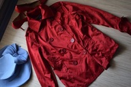 KURTKA WIOSENNA KRÓTKA BORDO_40