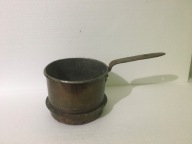 Stary Miedziany Garnek 4L