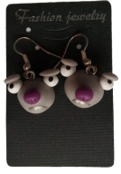 KOLCZYKI Z MODELINY EPOKA LODOWCOWA SID Z BAJKI