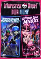 Monster High Wampigorączka piątkowej nocy / Upiorna siła miłości płyta DVD