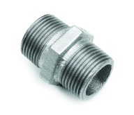 NYPEL ŻELIWNY OCYNKOWANY 6/4 CAL ZŁĄCZKA OCYNK DN 40 DWUZŁĄCZKA 1 1/2"