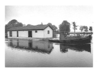 Pocztówka - Holownik na rzece i przeprowadzka / Holandia