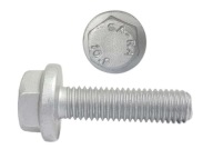 Śruba kołnierzowa M8x25 LEWY GWINT