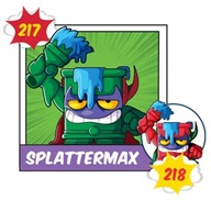 SUPER ZINGS seria 3 218 Splattermax czerwony