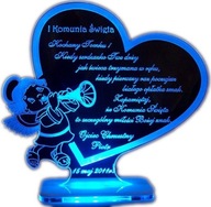 I KOMUNIA ŚWIĘTA PAMIĄTKA GRAWEROWANA GRAWER-HIT