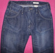 H/Mdenim - JEANSY BIODRÓWKI RURKI 158cm