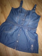 Sukienka szmizjerka jeansowa roz 46/48 jak nowa