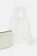 ZARA * WINYLOWA TORBA Z KOSMETYCZKA SHOPPER MUST HAVE