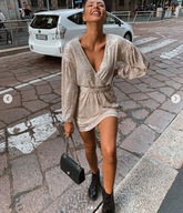 Sukienka Krój Marynarki Limited - ZARA M 