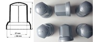 Nakładka na śruby koła. roz.27.mm komplet 100szt