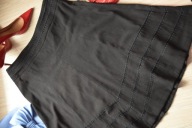 * ATMOSPHERE * SPÓDNICA CZARNA ROZKLOSZOWANA_42