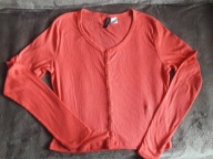 Bluzka czerwona damska xs H&M